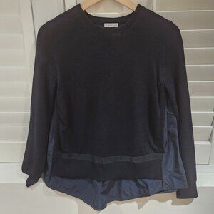 Moncler Navy Blue Sweater Women's
